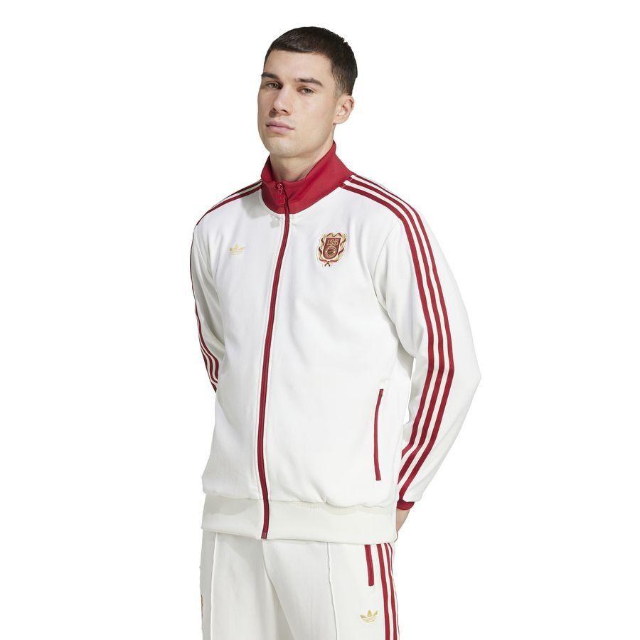 Bayern München Track Top 125 Years Anniversary - Off White LIMITED EDITION - Men's-SoccerKits Hub | Buy Soccer Jerseys Online
